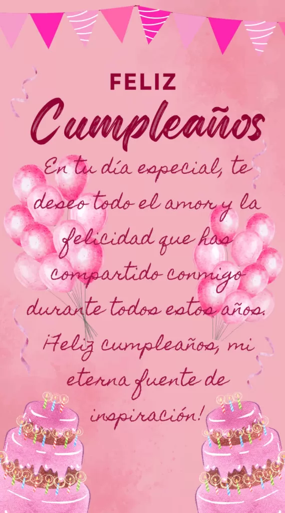 Feliz Cumpleaños hija especial