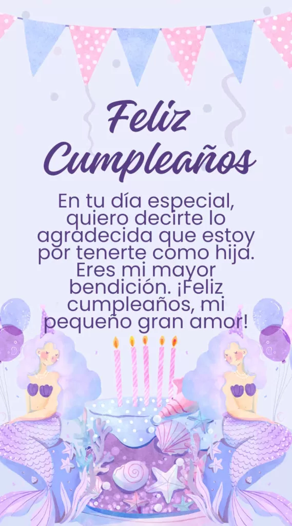 Feliz Cumpleaños hija mi mayor bendición